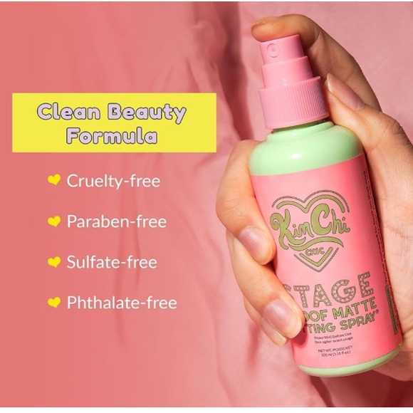 Kimchi Chic New Stage Proof Matte Setting Spray NIB Sealed Box - Picture 3 of 10